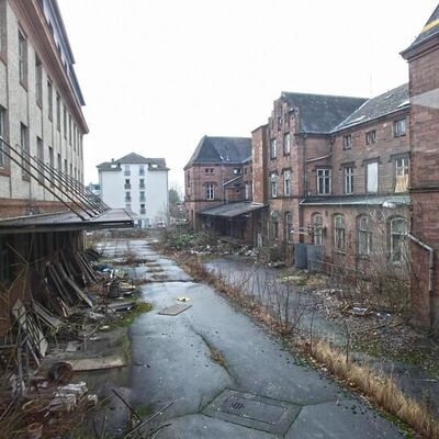 Alte Post und ehemaliges Telegraphenamt vor Sanierung