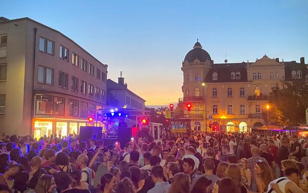 Nachttanzdemo 2022 Westanlage