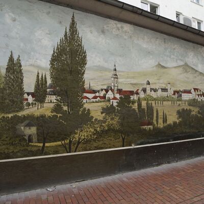 Street Art 6 - Gie&szlig;en Ansicht