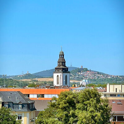 Stadtkirchenturm mit Gleiberg, Vetzberg und Dünsberg Instagram