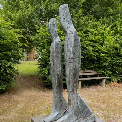 Figurenpaar - Skulptur