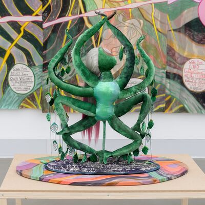 Abb. Emma Talbot: Rootless Plant, 2023, Courtesy The Artist + Galerie Onrust + Petra Rinck Galerie, Foto: Rolf K. Wegst, 2023