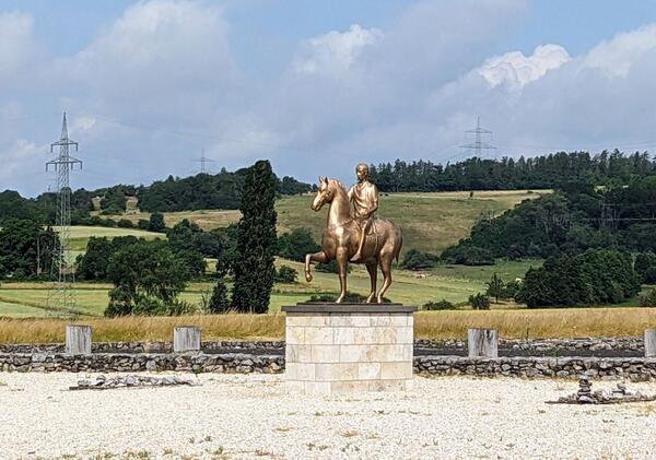 Reiterstatue 