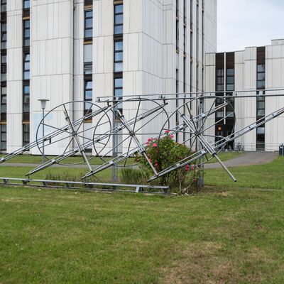 Gie&szlig;ener Kunstweg - R&auml;derwerk Nord