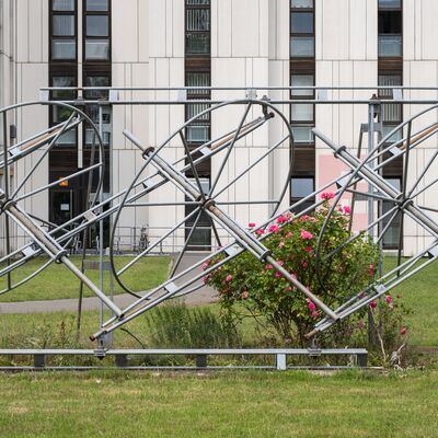 Gie&szlig;ener Kunstweg - R&auml;derwerk Nord