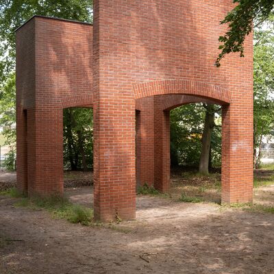Gie&szlig;ener Kunstweg - Objekt Giessen (Backsteintor)