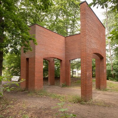 Gie&szlig;ener Kunstweg - Objekt Giessen (Backsteintor)