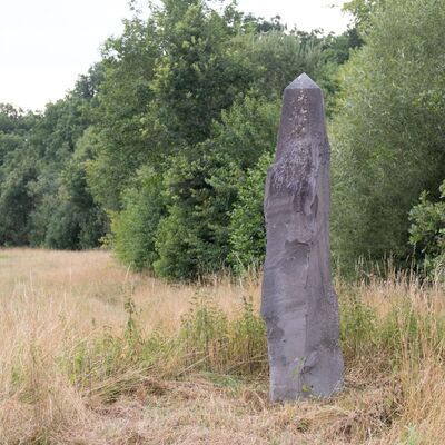 Gie&szlig;ener Kunstweg - Obelisk
