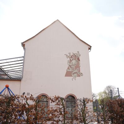 Wandbild - Kunst am Bau