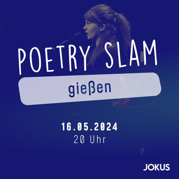 Poetry Slam - Veranstaltungsplakat