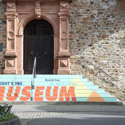 Eingang zum Museum fr Gieen