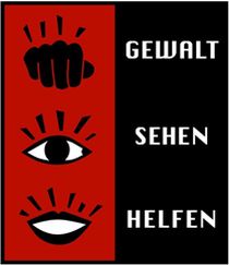 Gewalt - Sehen - Helfen - Logo