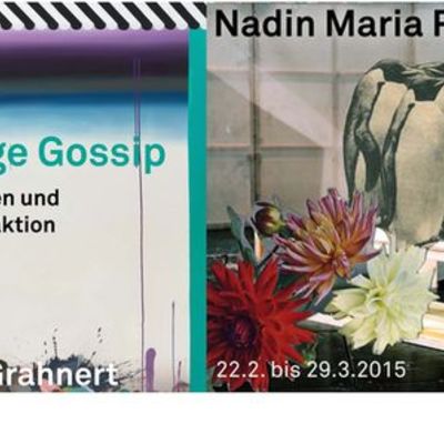 Ausstellung von Rüfenacht und Grahnert - Backstage Gossip - Surreale Collagen und ironische Abstraktion