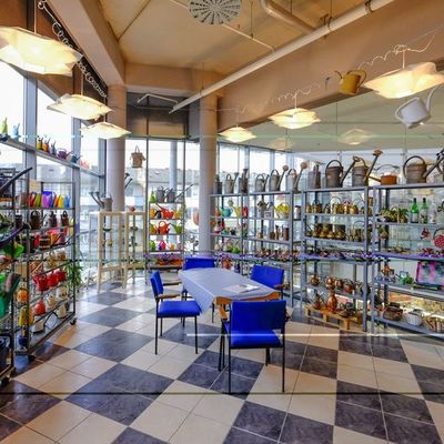 Blick in das Gie&szlig;kannenmuseum