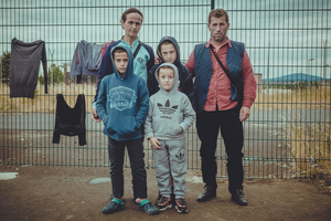 Flüchtlingsfamilie Albanien