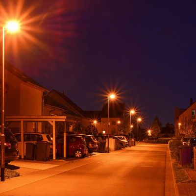 Achstattring vor der Umrstung auf LED-Beleuchtung