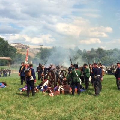 Schlacht von Königgrätz in Gießens Partnerstadt Hradec Kralove wird nachgespielt