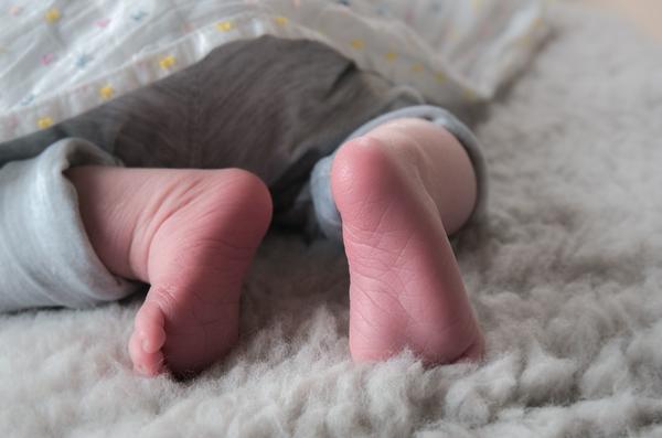 F&uuml;&szlig;e eines Babys