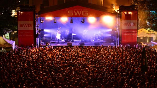 Stadtfest Gießen - Bühne am Kirchenplatz 2017