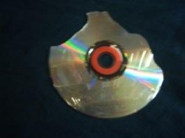 Defekte Compact Disc
