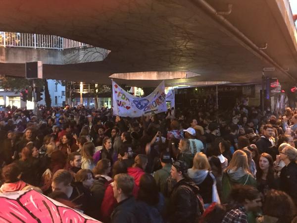 Nachttanzdemo Elefantenklo