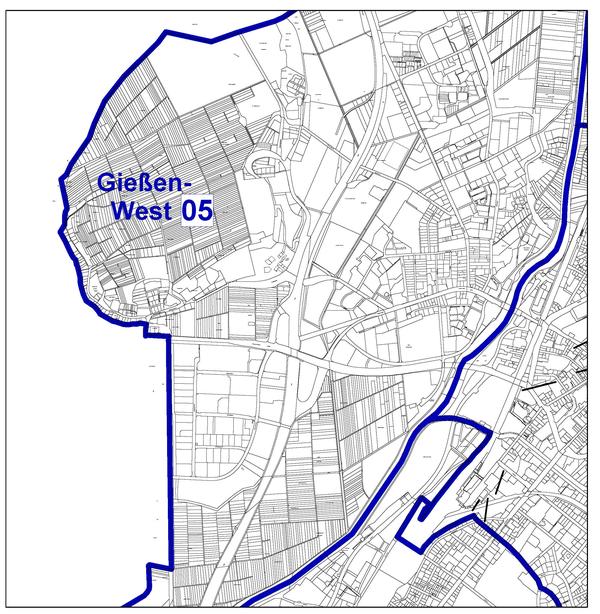 Bebauungsplne Bereich Gieen-West