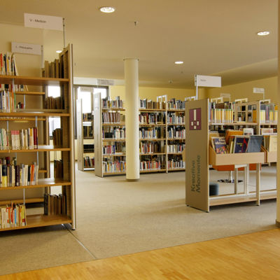 3. Obergeschoss der Stadtbibliothek 