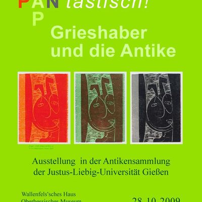 Grieshaber und die Antike - Ausstellungsplakat
